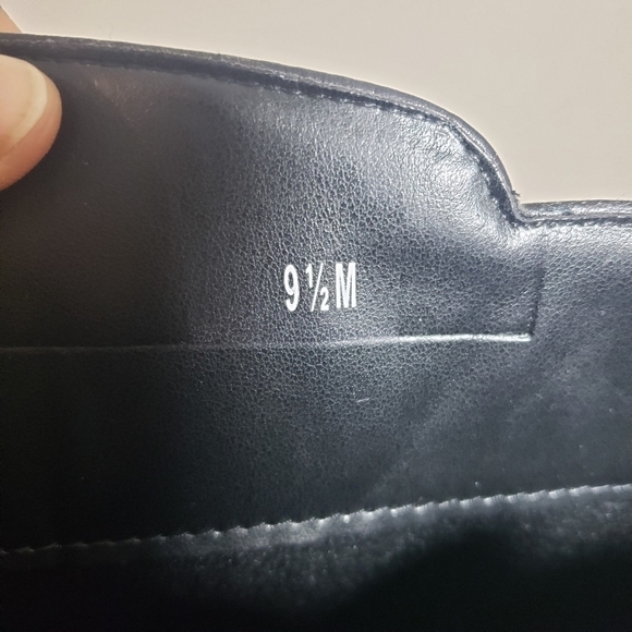 Easy Street Jewel Black Riding Boots Sz 9.5M - Picture 9 of 10